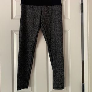 Tuff Athletics Woman’s Black and Gray Leggings size m